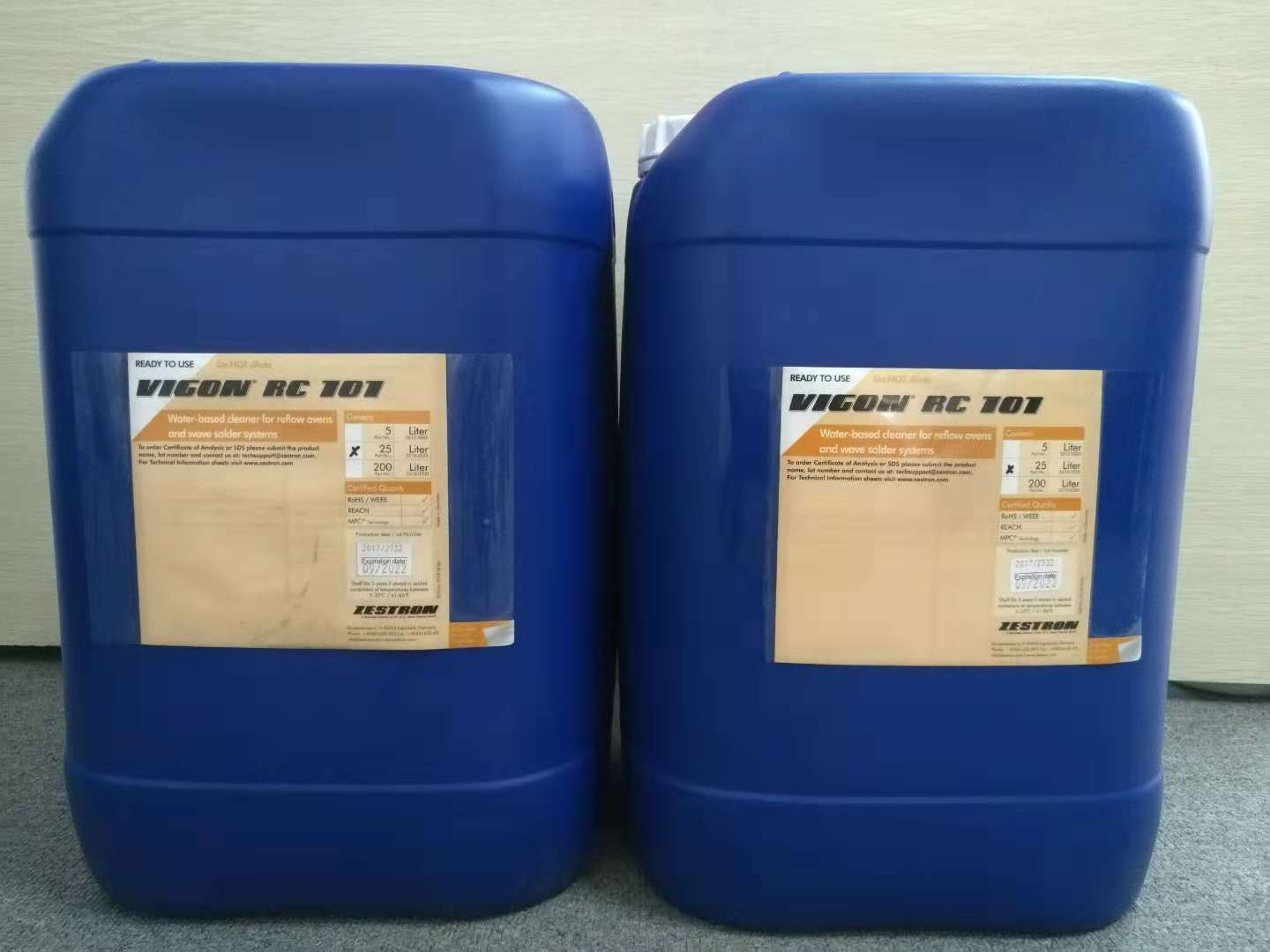 ZESTRON VIGON RC101清洗劑 ZESTRON VIGON RC101清洗劑